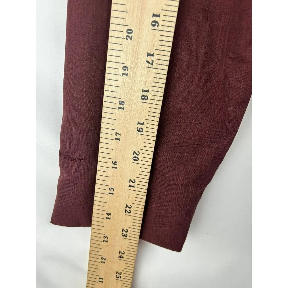 The North Face Women's Medium Jacket DryVent Burgundy Full Zip Pockets